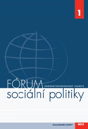 Factors causing the failure of foster care in the Czech Republic against the backdrop of recent legislative changes Cover Image