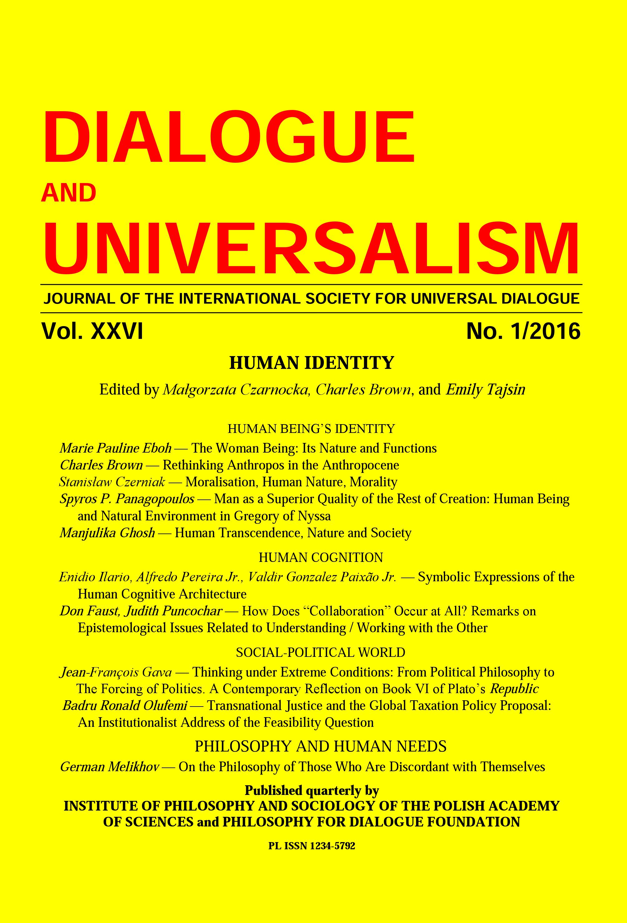 HUMAN IDENTITY Cover Image