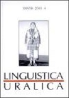 Review on: Miina  Norvik,  Future Time Reference Devices in Livonian in Finnic Context, Tartu 2015 (Dissertationes Linguisticae Universitatis Tartuensis 25) Cover Image