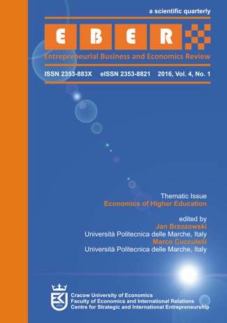 Parametric and Non Parametric Methods for Efficiency Assessment of State Higher Vocational Schools in 2009-2011 Cover Image