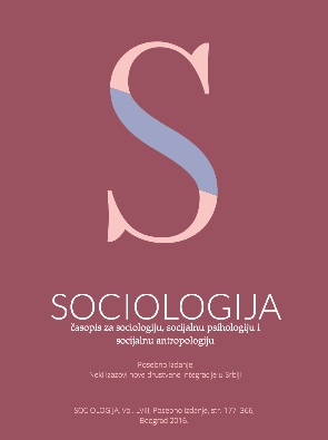 Quality of life in town: views and actions of inhabitants of certain towns in Serbia Cover Image
