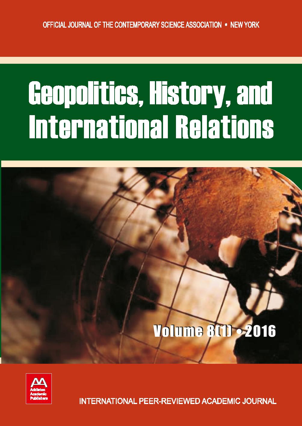 GEOPOLITICS, INSTITUTIONS, AND ECONOMICS:
ON THE RISE AND DECLINE OF CIVILIZATIONS Cover Image