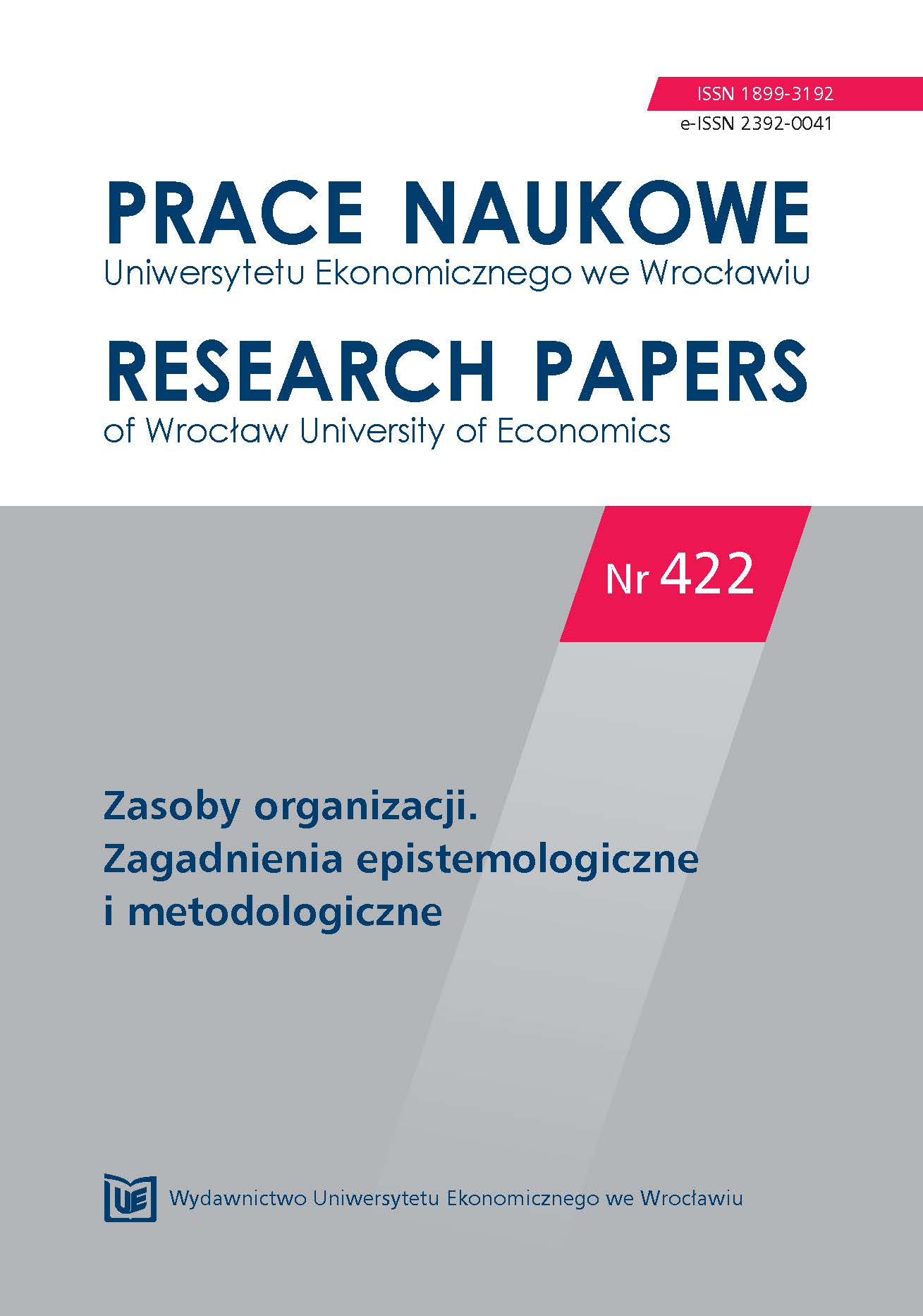 Professional image of students on labour market in the light of empirical research Cover Image