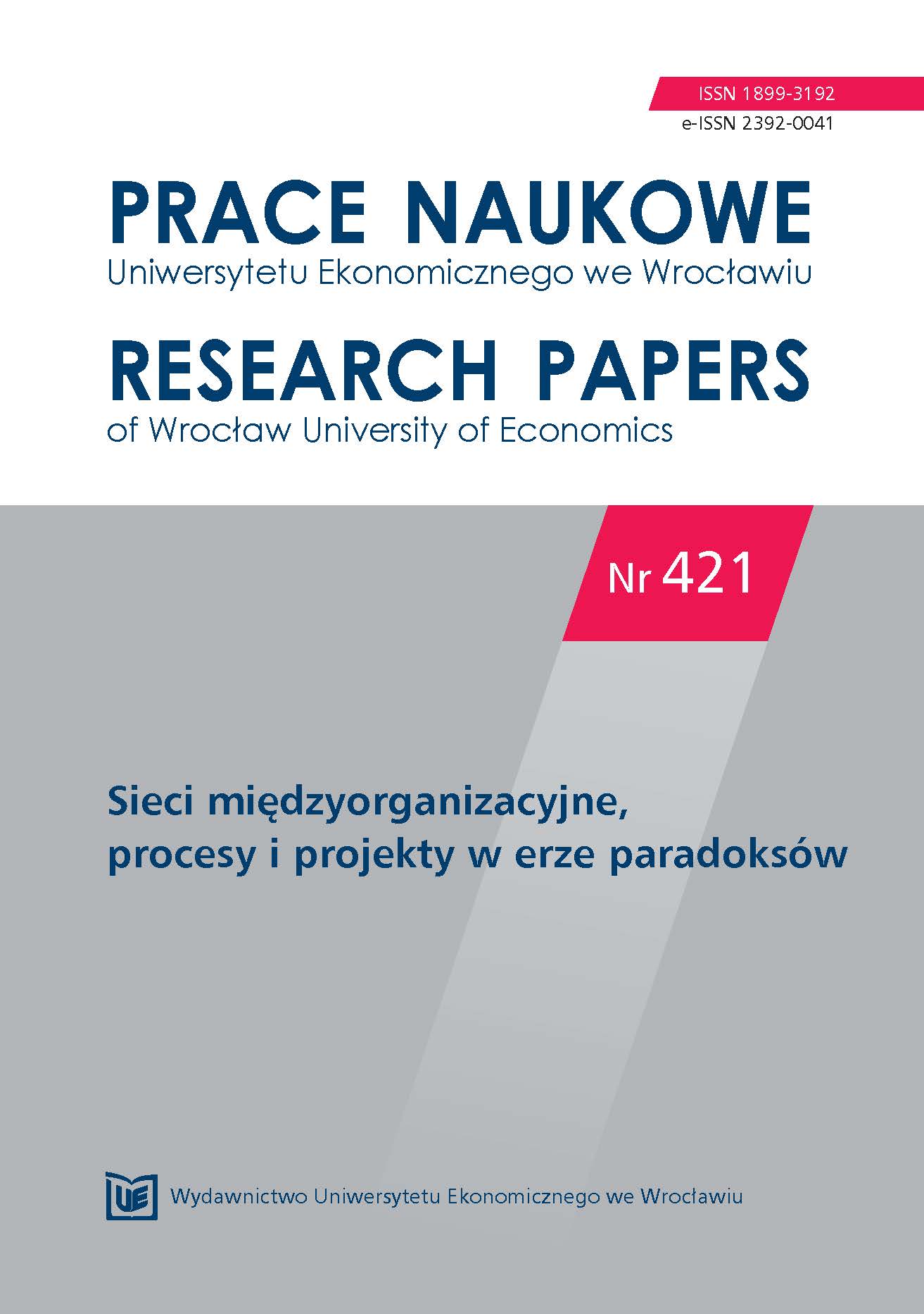 Volatility of business models of polish companies using outsourcing – research results Cover Image