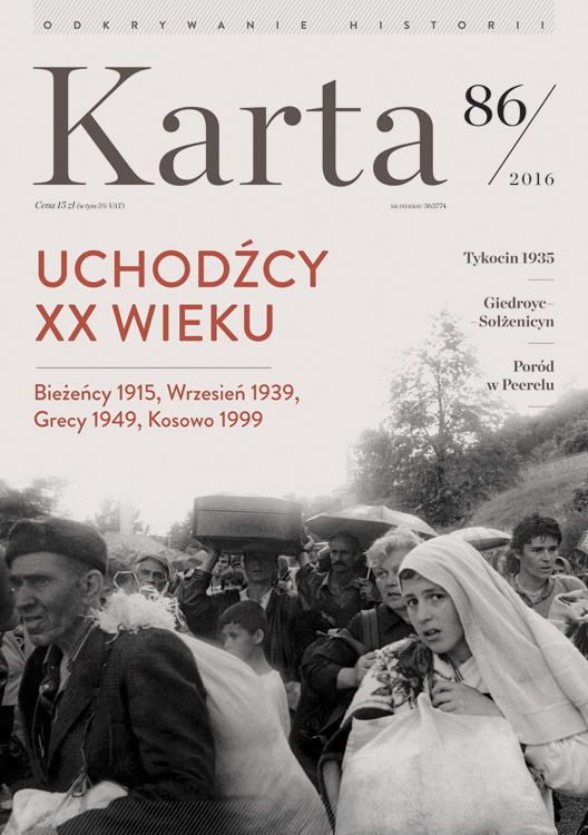 Uchodźcy. XX wiek