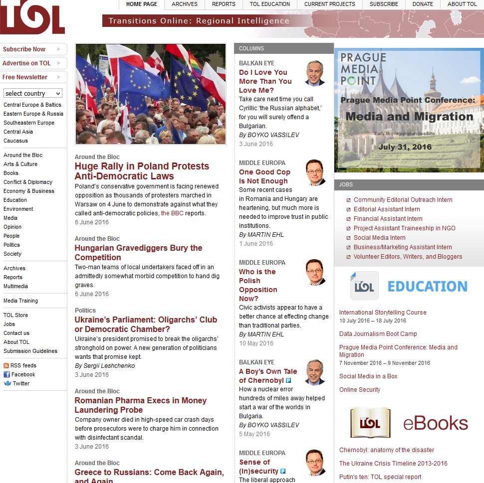 Around the Bloc: Belarus Moves Against Crimea Recognition Cover Image