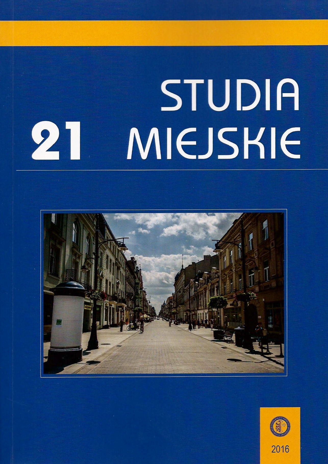 Built environment of the city in the conditions of demographic collapse. The example of Łódź Cover Image