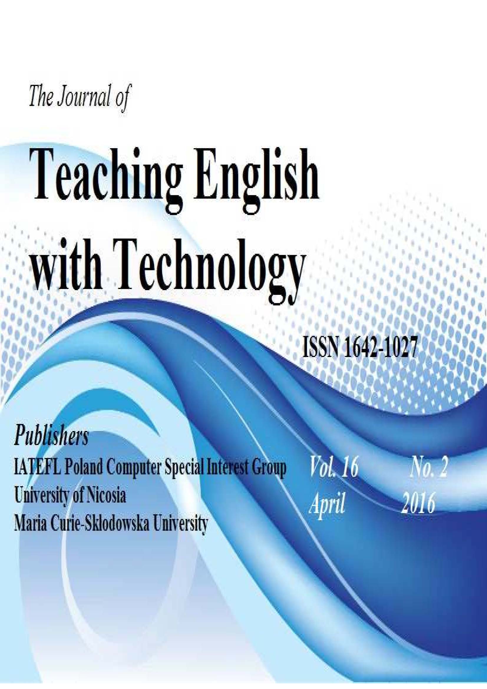 EXAMINING THE EFFECTIVENESS 
OF DIGITAL VIDEO RECORDINGS 
ON ORAL PERFORMANCE OF EFL LEARNERS Cover Image