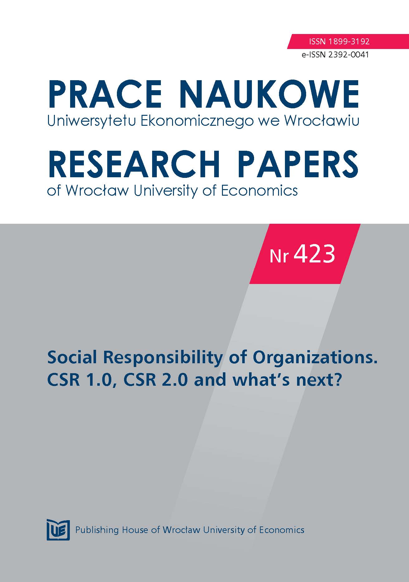 What does CSR really stand for? An analysis of corporate definitions of CSR in Poland Cover Image