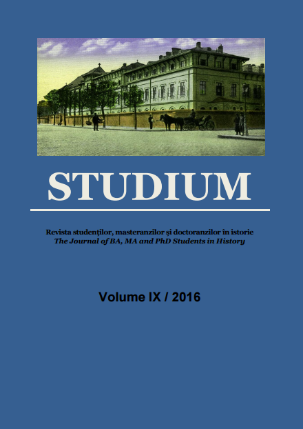 „The Danube River issue” (1883). Trends in public opinion regarding the Conference of London as reflected in the Romanian press Cover Image