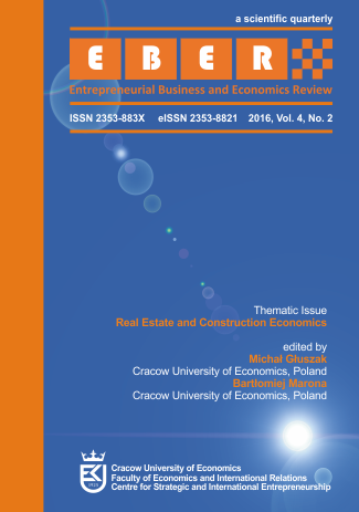 Tenant mix structure in shopping centres: some empirical analyses from Poland Cover Image