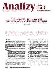 Organisation and financing of health care in the Czech Republic Cover Image