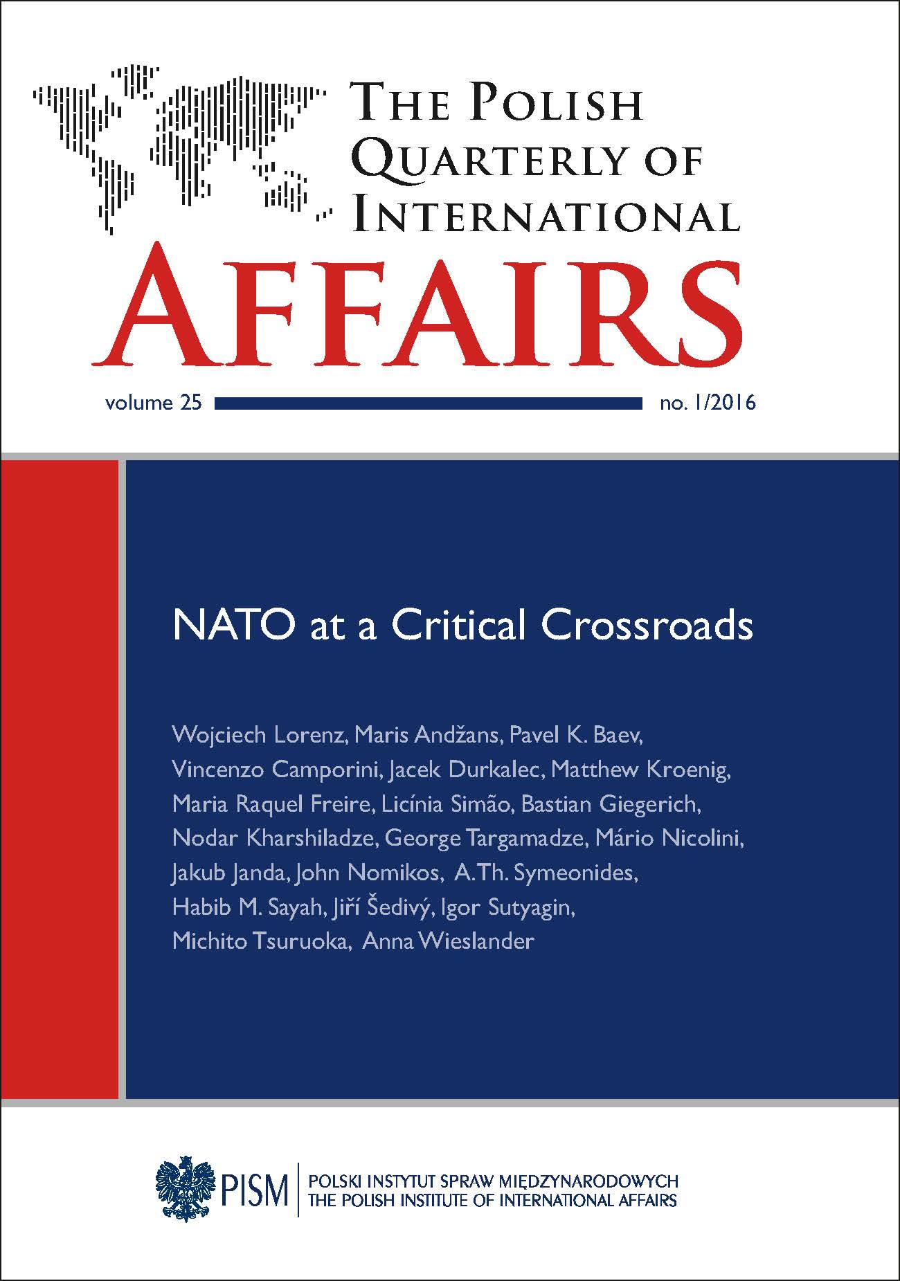 NATO at a Critical Crossroads Cover Image