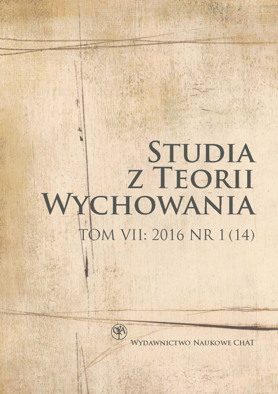 General pedagogy as a science in Andrzej Niesiołowski’s manuscripts from Oflag Cover Image
