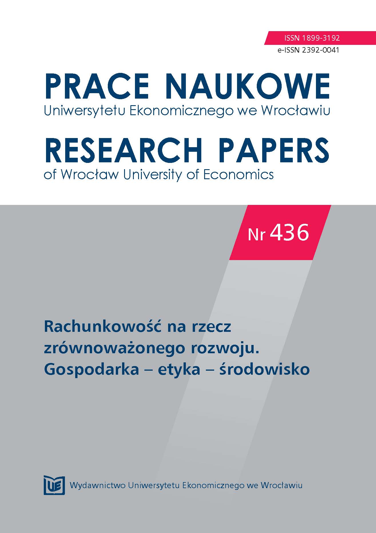 Factors development of non-financial reporting in the light of positive and normative accounting theory Cover Image