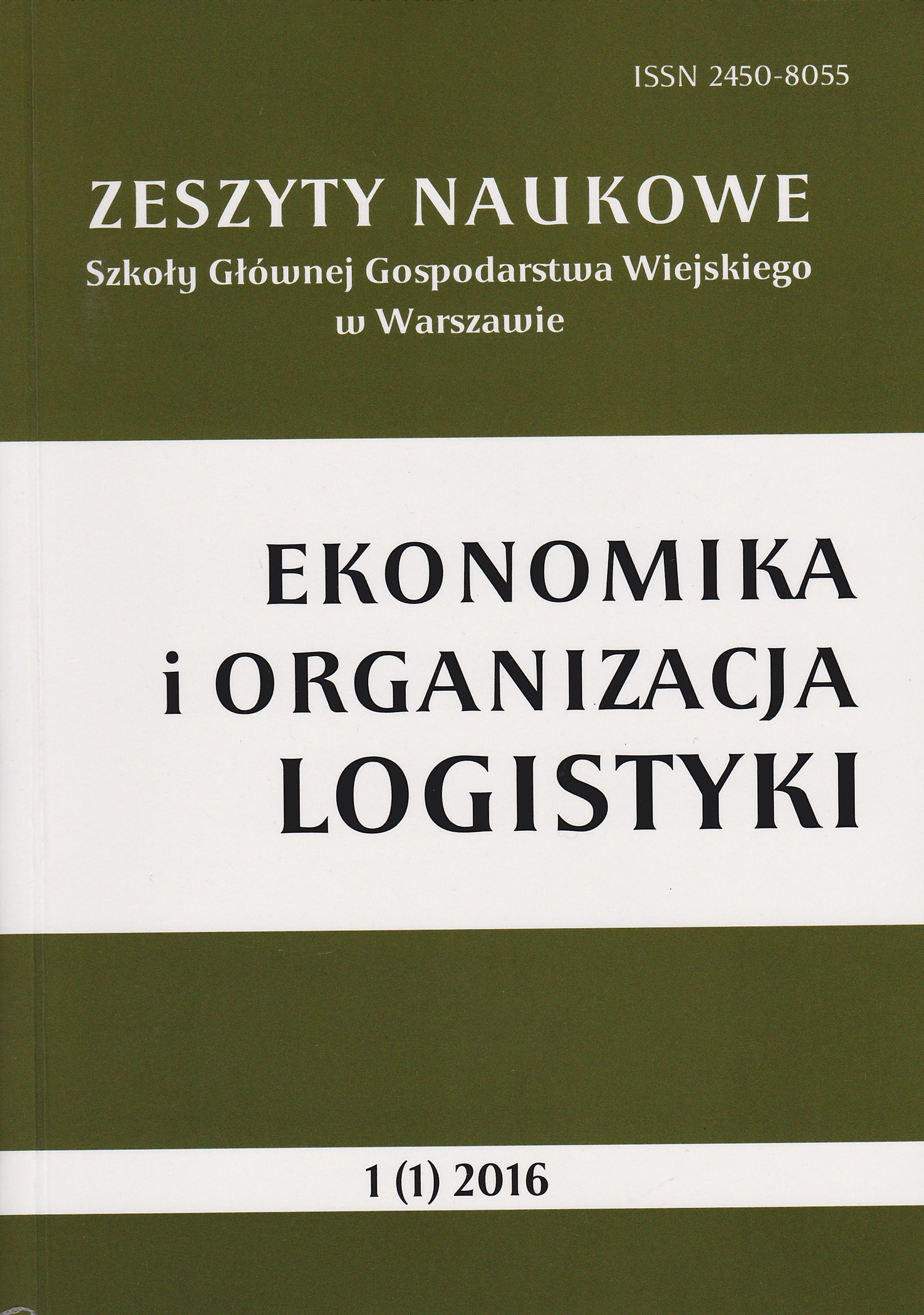 Publiczne szkolnictwo wyższe jako kreator kapitału ludzkiego na rzecz sektora Transport-Spedycja-Logistyka