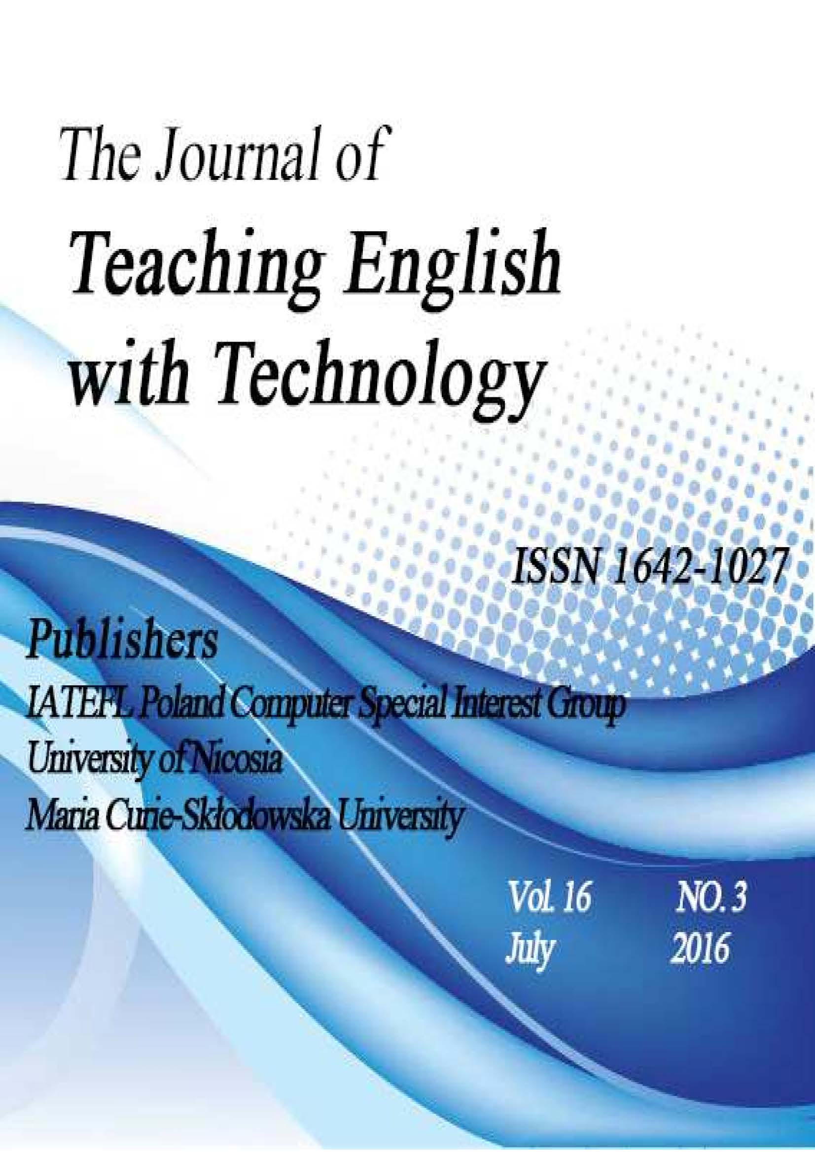 TEACHING A FOREIGN LANGUAGE IN A DESKTOP VIDEOCONFERENCING ENVIRONMENT Cover Image