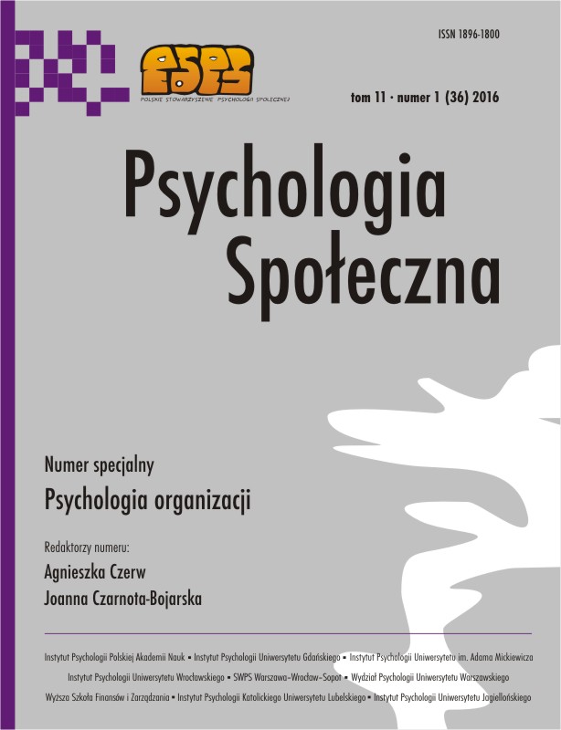 PERSON-ENVIRONMENT FIT AND ATTITUDE TOWARDS WORK AS MOTIVATORS OF ORGANIZATIONAL BEHAVIORS Cover Image