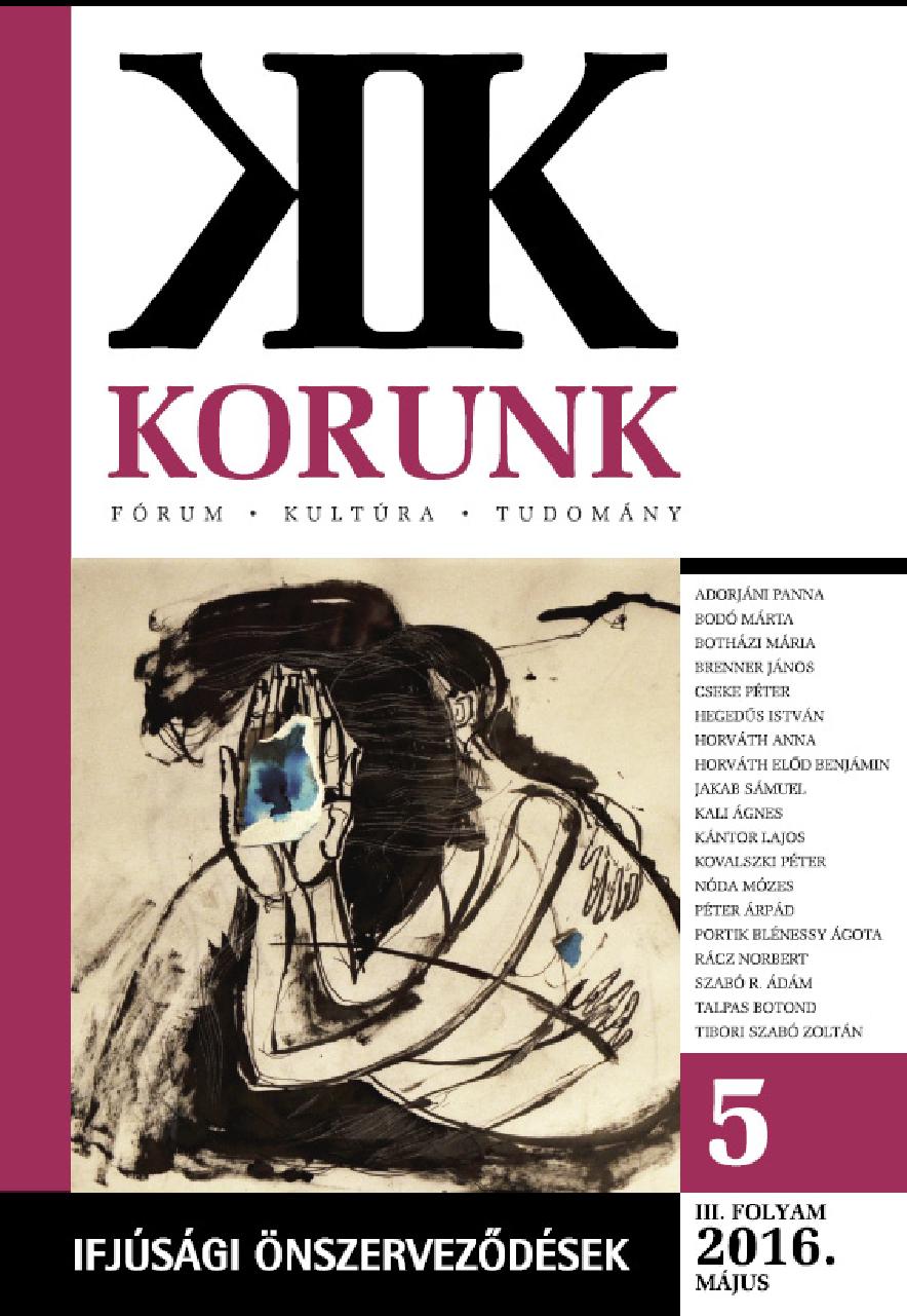 The Youth of the Journal Korunk Cover Image