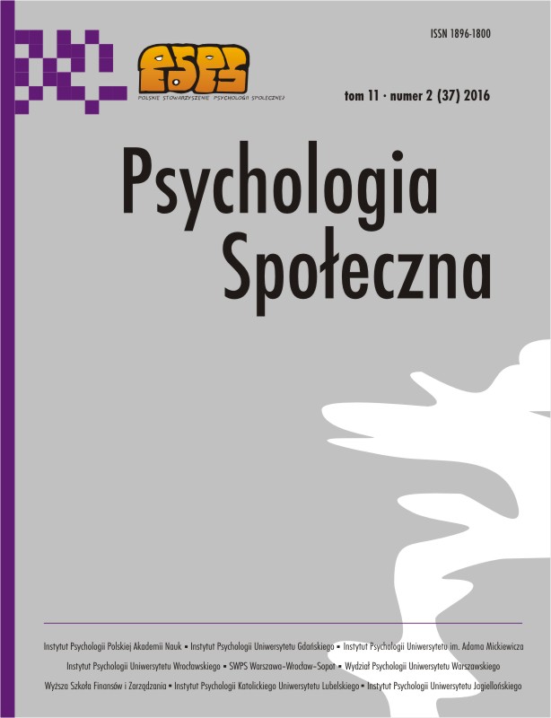 THE ROLE OF CONTEXT IN THE RECOGNITION OF FACIAL EXPRESSIONS OF NEGATIVE EMOTIONS IN RELATION TO GENDER Cover Image