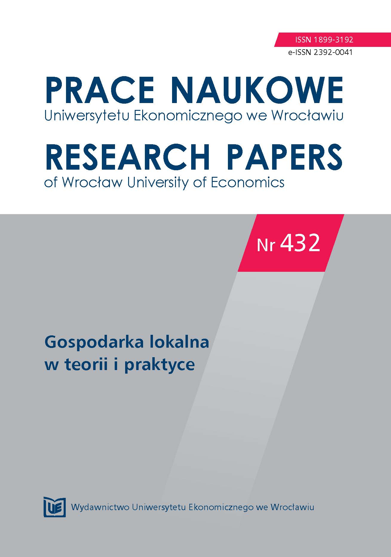 Strategies of county capitals in peripheral areas of Pomeranian Voivodeship Cover Image