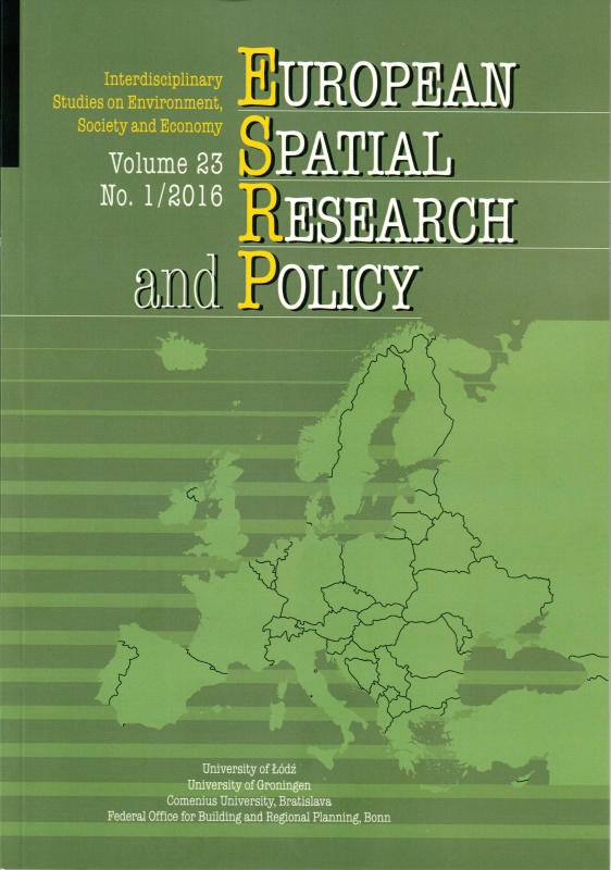 Institutional Cooperation in the Brownfield Regeneration Process: Experiences from Central and Eastern European Countries