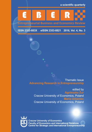 Who Doesn't Want to be an Entrepreneur? The Role of Need for Closure in Forming Entrepreneurial Intentions of Polish Students Cover Image