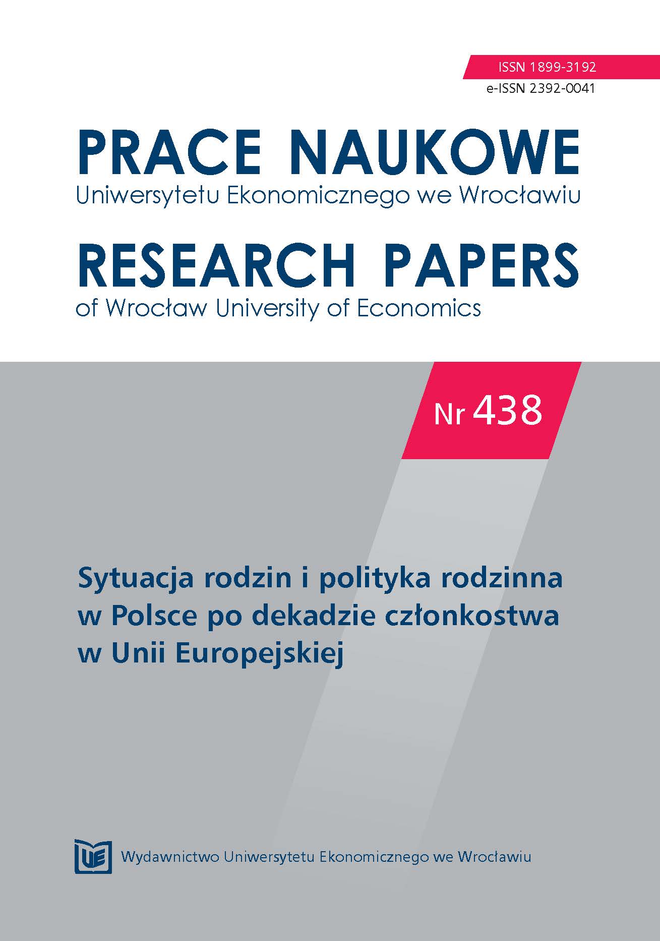 Economic situation of Polish families with children after the decade of membership in the European Union Cover Image