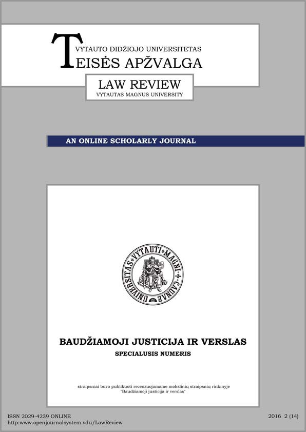 Criminal Liability in Business: The Risk of Economic Activity and Confidence of Business Partners Limits Cover Image