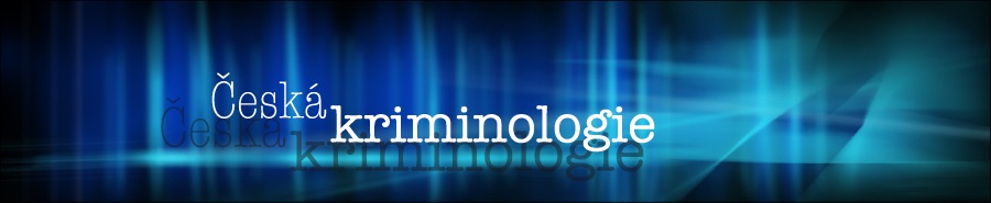 Review of the Gřivna, T., Zoubková, I., Scheinost, M. et al. monography (2014): Criminology (4. edition) Cover Image