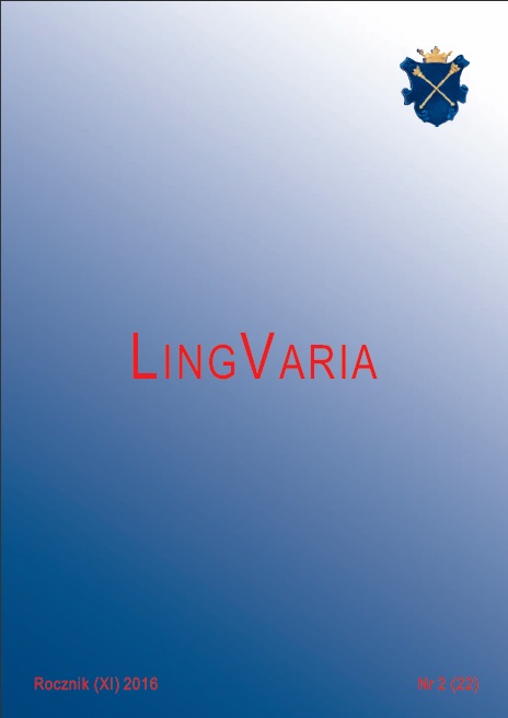 Proverb as a linguistic unit (from the perspective of integral text linguistics) Cover Image