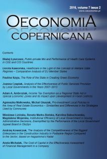 PRO-INVESTMENT LOCAL POLICIES IN THE AREA OF REAL ESTATE ECONOMICS – SIMILARITIES AND DIFFERENCES IN THE STRATEGIES USED BY COMMUNES Cover Image