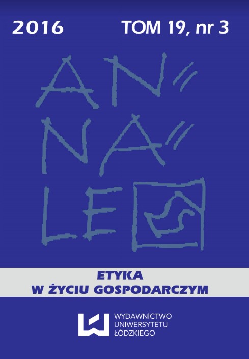 Etyczne problemy w pracy na podstawie opinii pracowników wybranych banków