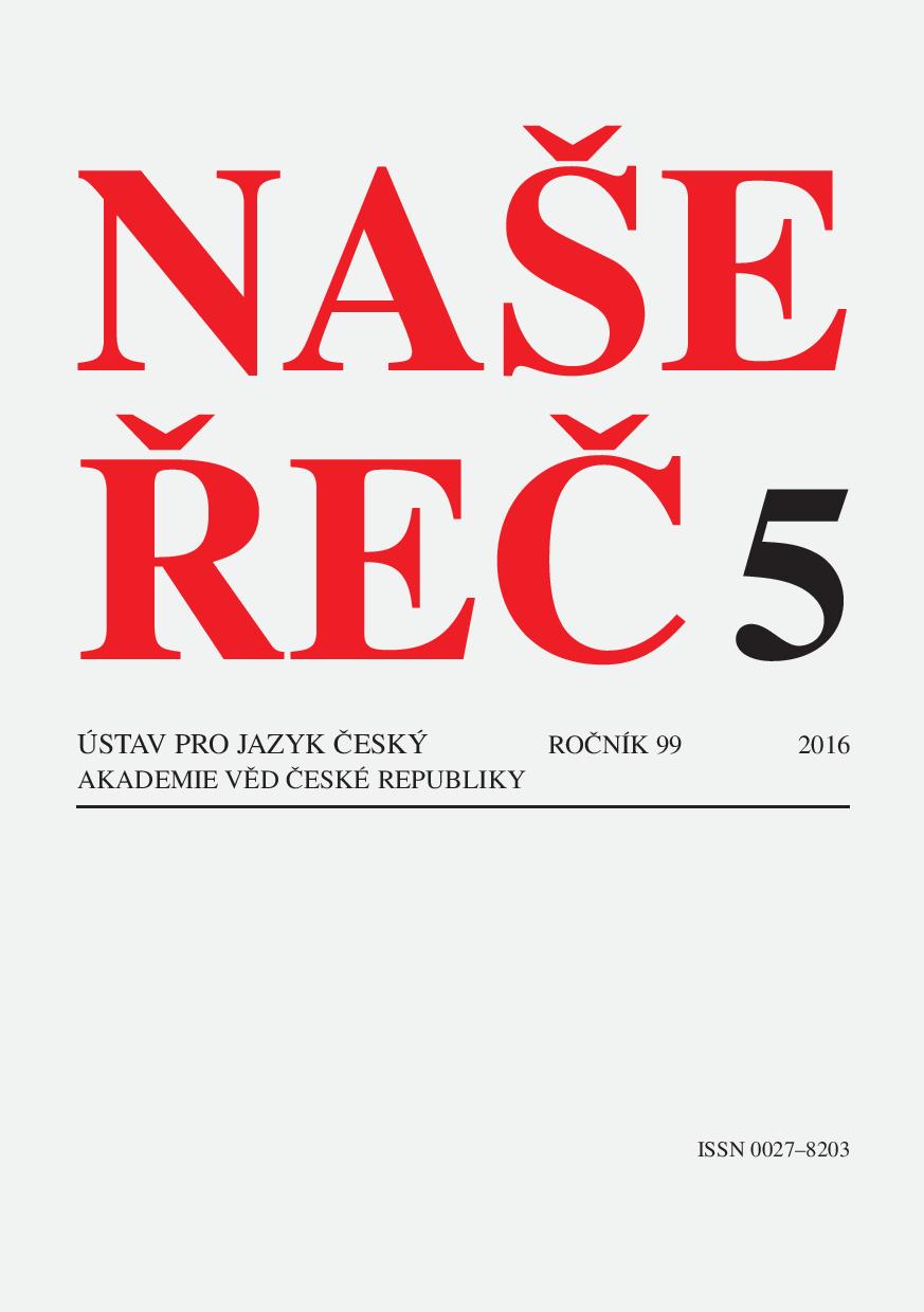 On ČEZ, UNESCO and Ikea. The writing of acronyms and the tendency to decline them Cover Image