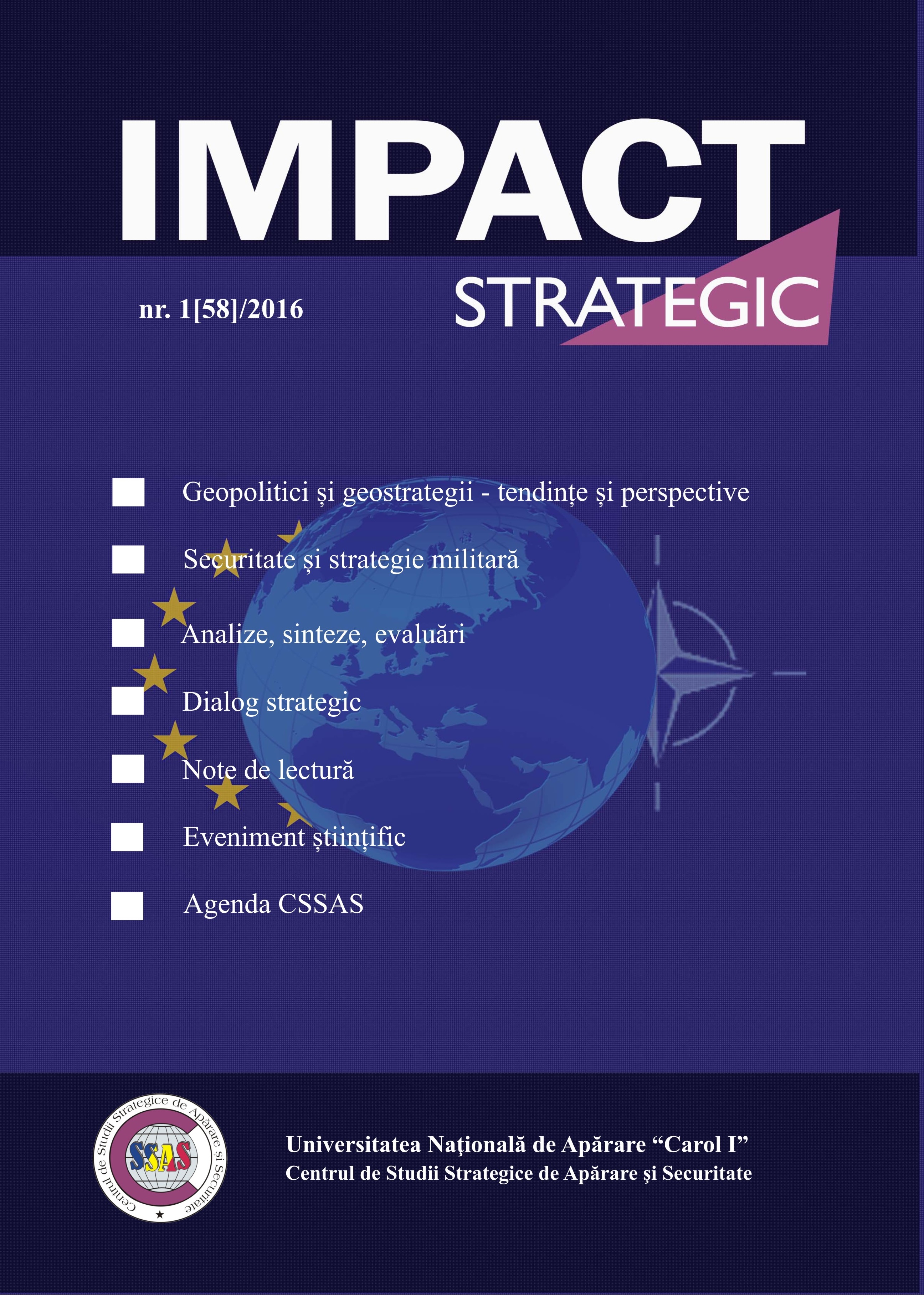 Romania’s National Defence Strategy – between Optimism and Pessimism Cover Image