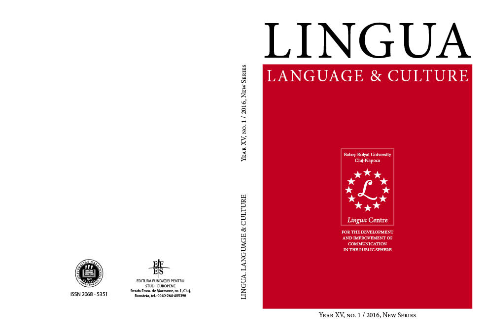 „Are you Mrs. Maria? Do you have children?” – Polite or Rude? Two Exemplary Analyses from the Domain 
of Romanian – German Intercultural Communication in Professional Context Cover Image