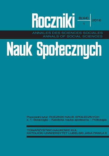 Presidentialization of Parliamentary Election. The Case of Polish Election of 2015 Cover Image