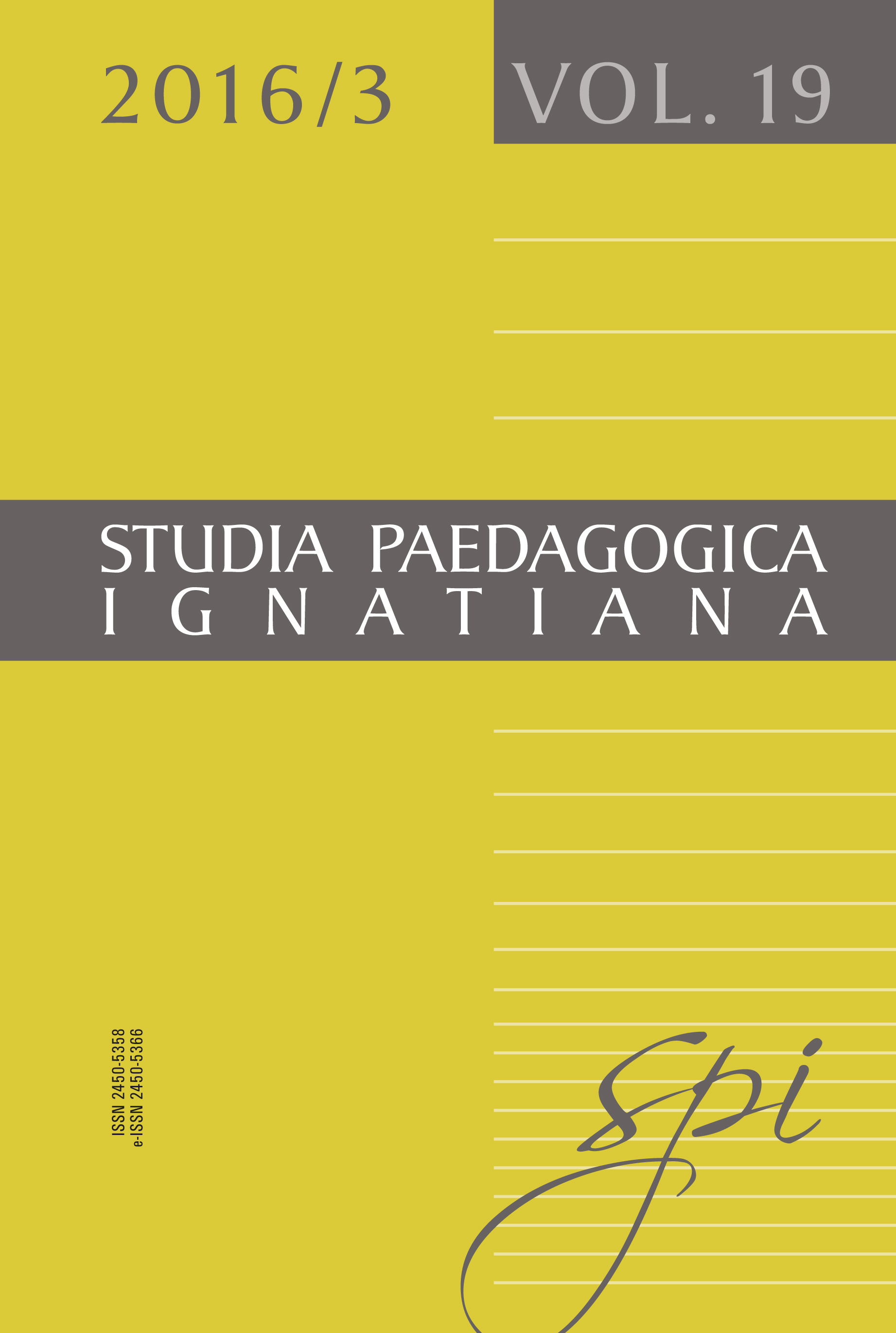 The Ideas of Klementyna Nee Tańska Hoffmanowa (1798–1845) in the Reflection of Her Students. An Outline Cover Image