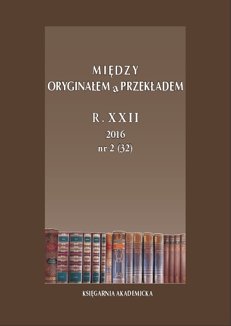 To see the source text. The role of visual imagination in building competence for literary and non‑literary translation Cover Image