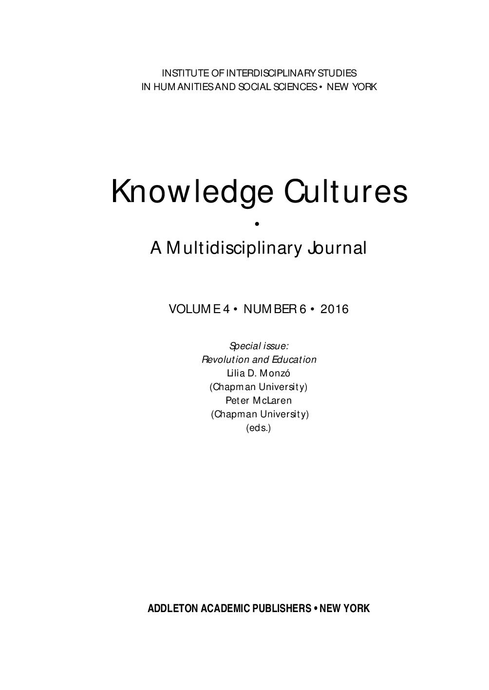 A CRITICAL OVERVIEW OF THE DIGITAL KNOWLEDGE MONS FROM A MARXIST PERSPECTIVE