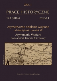Asymmetric threats as a factor in the fall of the Western Roman Empire Cover Image