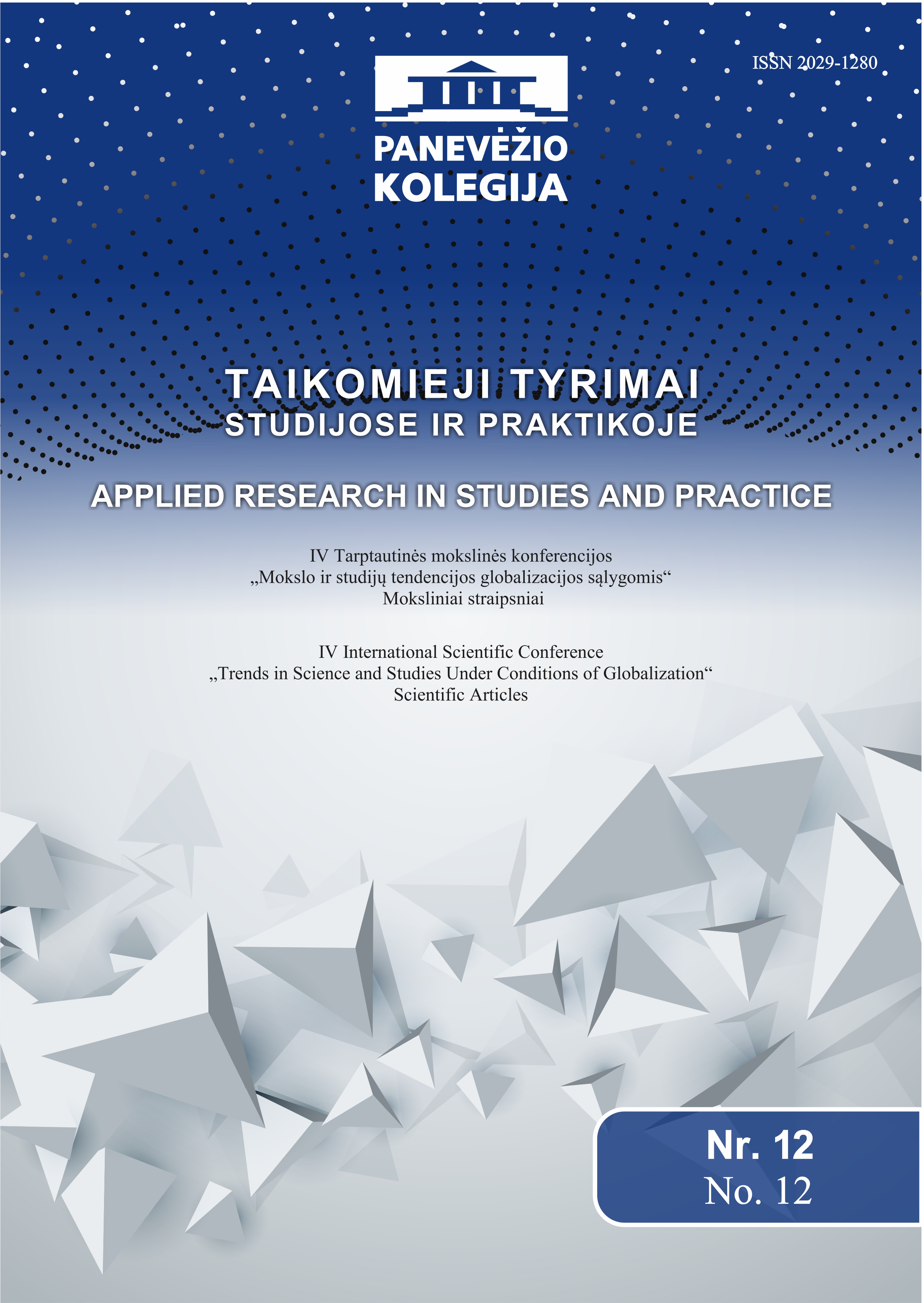 Learning Methods Using in a Student-centred Process – Lithuania Case