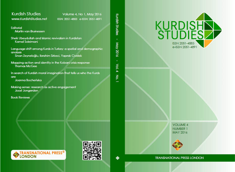 Islamic revivalism and Kurdish nationalism in Sheikh Ubeydullah’s poetic oeuvre