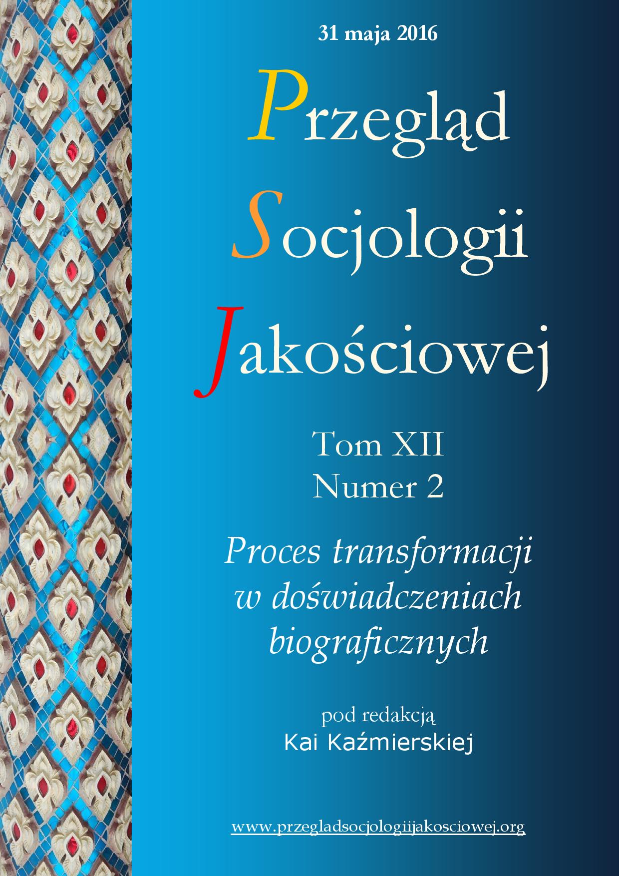 Proces transformacji w doświadczeniach biograficznych Cover Image