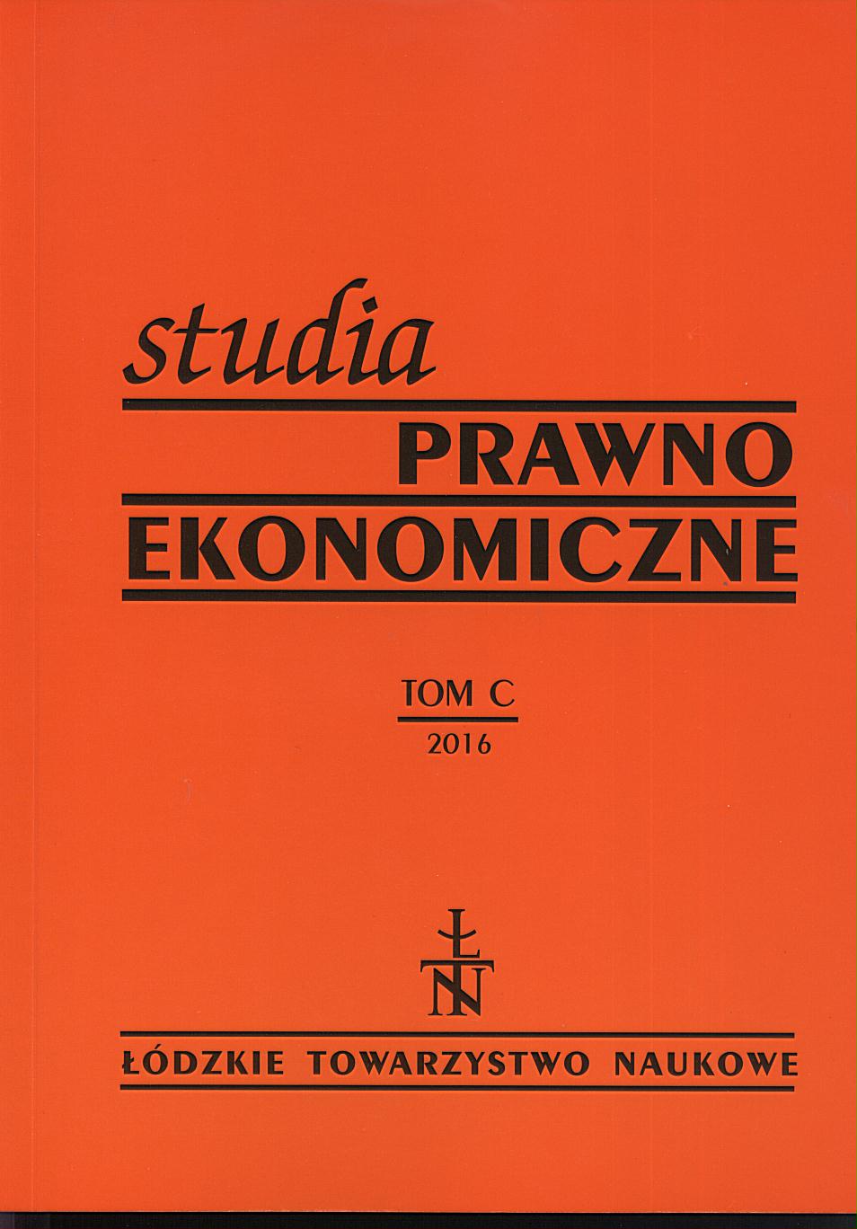 Public Law Restrictions on the Activities of Bailiffs in Market Economy in Light of Certain Constitutional Values Cover Image