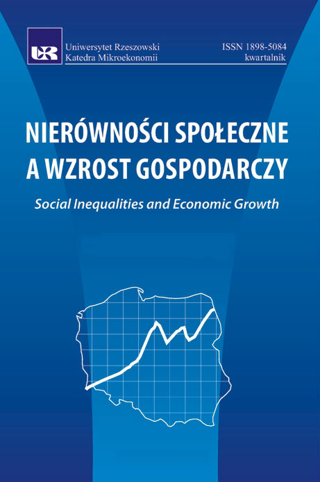 The Financial Structure of NGOs in Poland – The Example of the Podkarpackie Province Cover Image