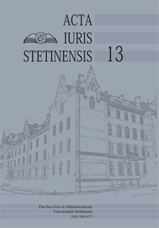 COMMENTARY ON THE DECISION OF COURT OF APPEALS IN SZCZECIN OF 22th MAY 2013 (I ACa 134/13) Cover Image