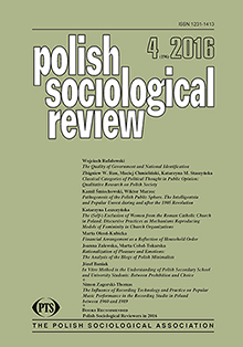 The (Self-) Exclusion of Women from the Roman Catholic Church in Poland