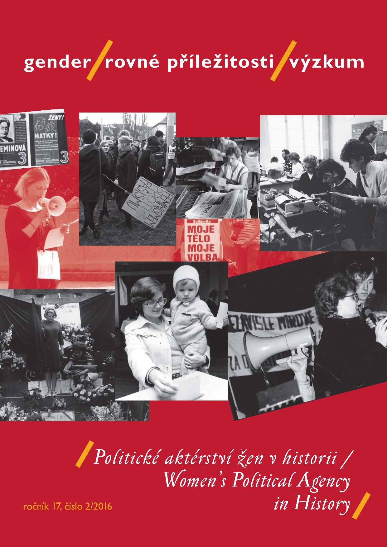 The Domestic Is Political? Housework in Post-War Czechoslovakia from the Perspective of the Organisation of Czechoslovak Housewives and National-Socialist MPs Cover Image