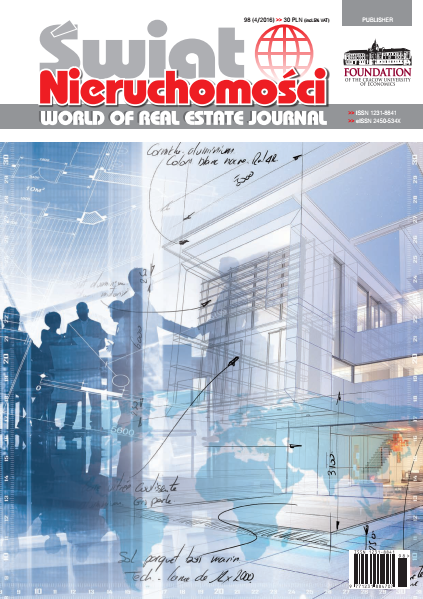 The Vietnamese Real Estate Sector on the Eve of Changes - Real Estate Brokerage in Vietnam against the Polish Experiences Cover Image